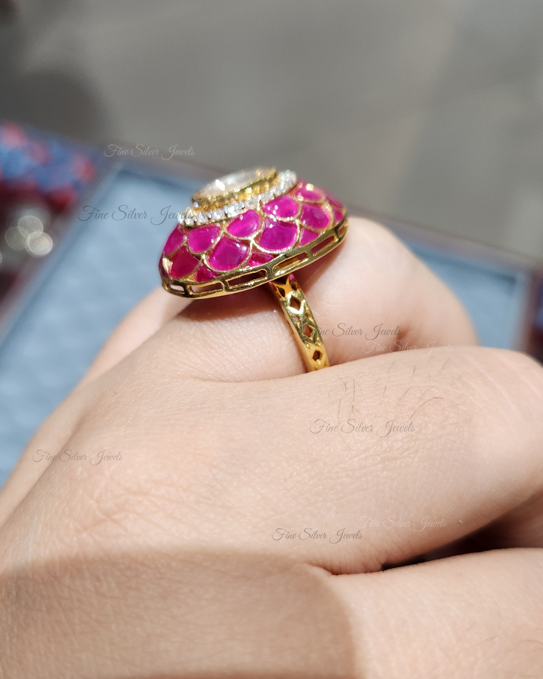 925 Silver Kamya Ring