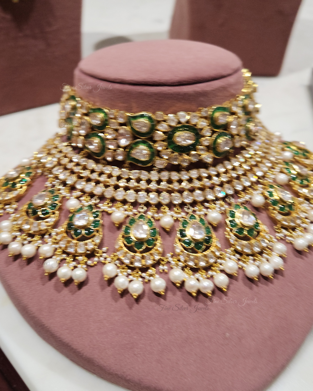 925 Silver Ishita Necklace Set