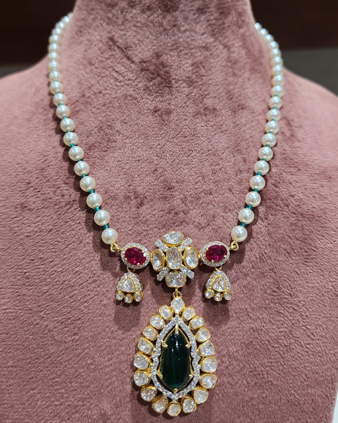 925 Silver Aashini Necklace