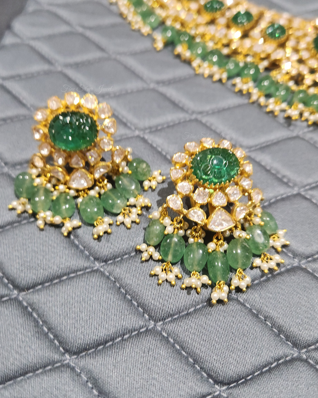 925 Silver Darshi Necklace Set