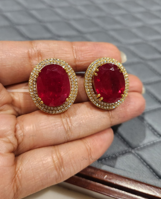 925 Silver Vatika Earring