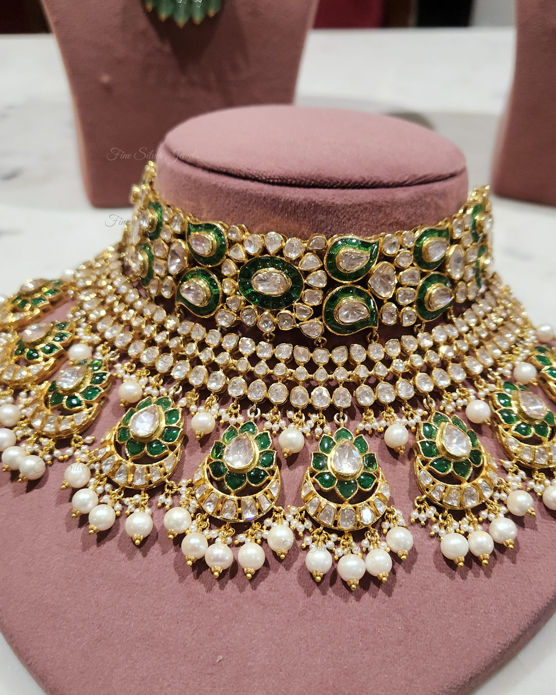 925 Silver Ishita Necklace Set