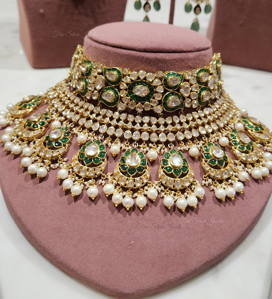 925 Silver Ishita Necklace Set