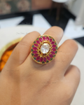 925 Silver Gunjan Ring