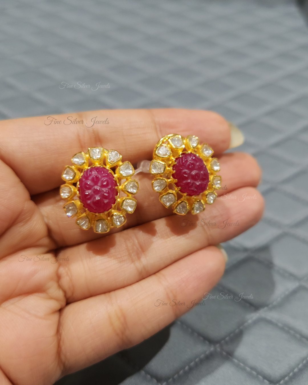 925 Silver Dhruvi Necklace Set