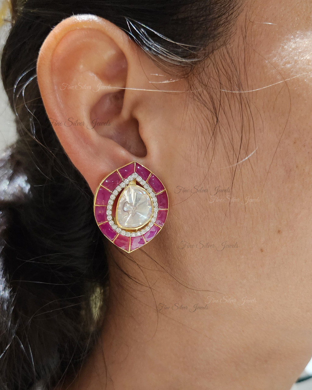 925 Silver Akhila Earrings