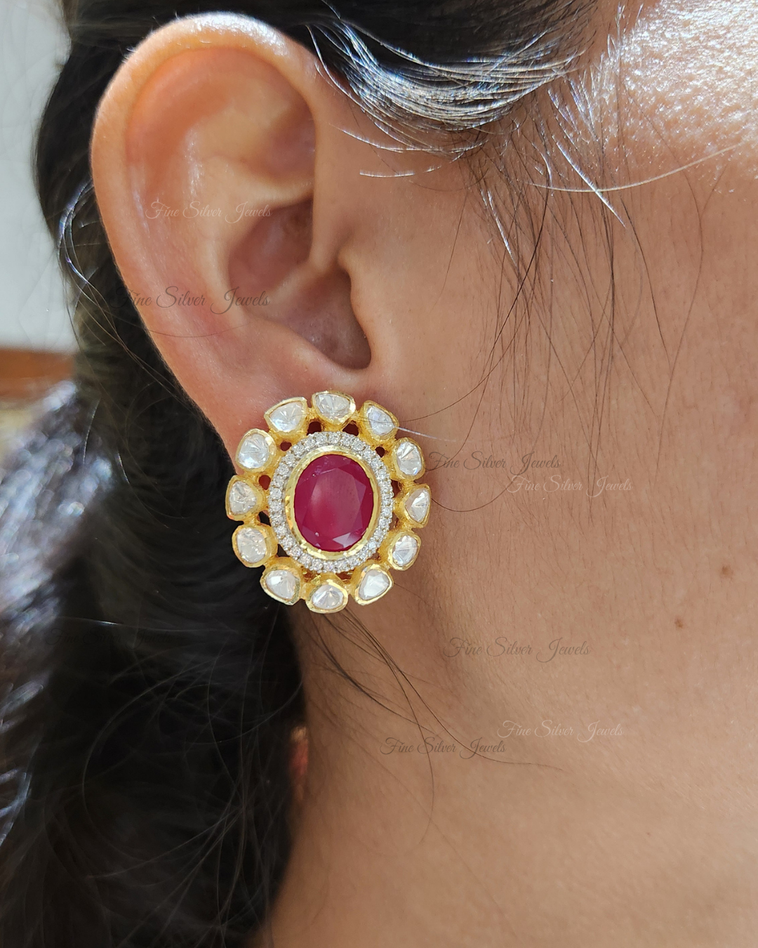 925 Silver Misha Earrings