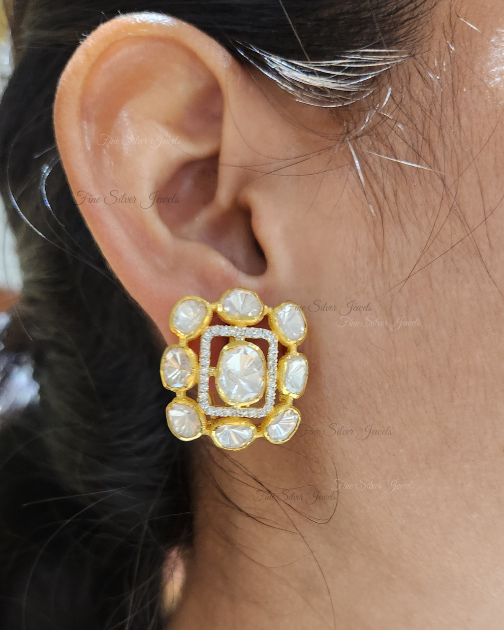 925 Silver Eshwari Earring