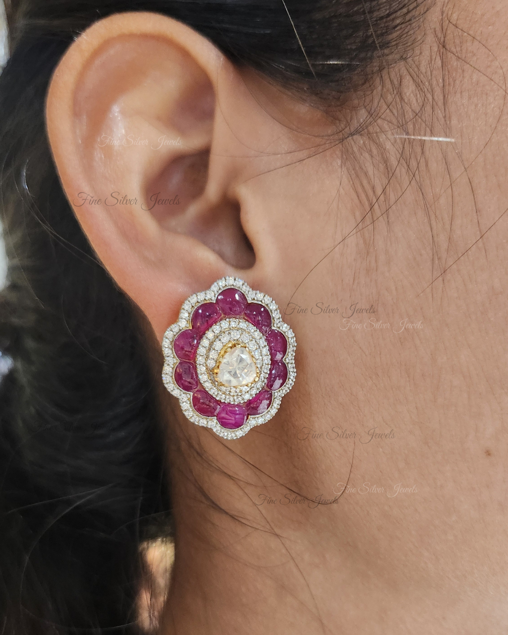 925 Silver Mia Earring