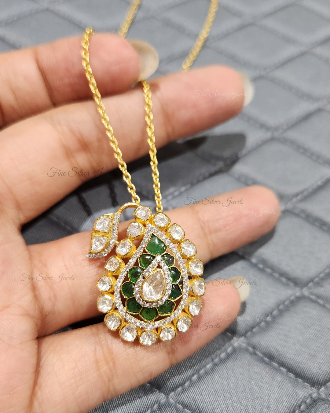 925 Silver Saisha Pendant Set