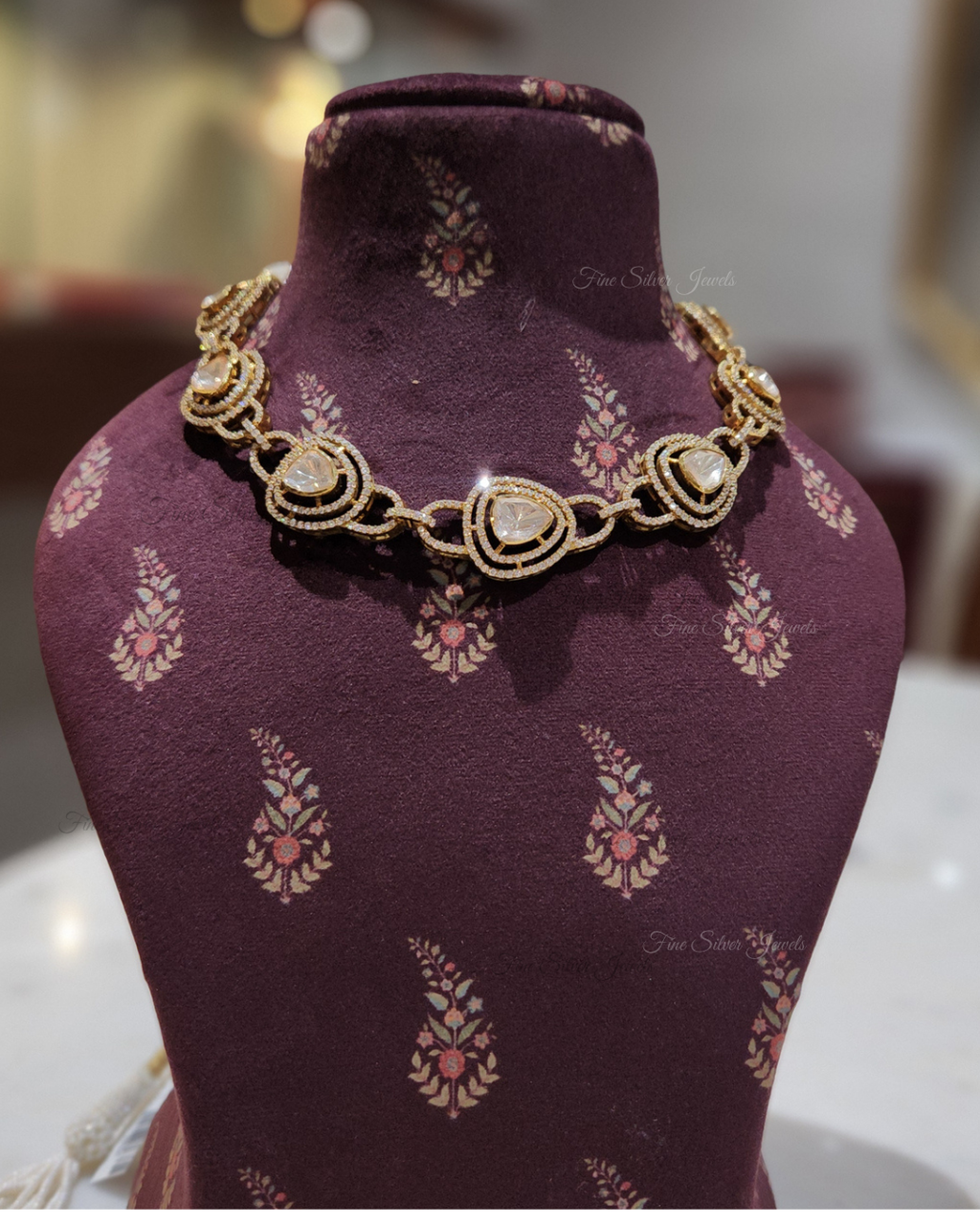 925 Silver Jasira Necklace Set