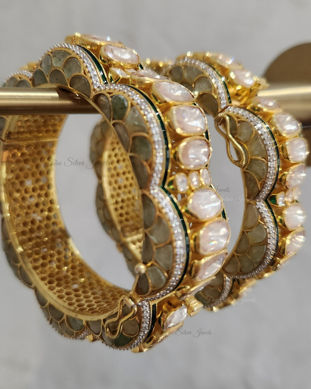 925 Silver Drishti Bangle