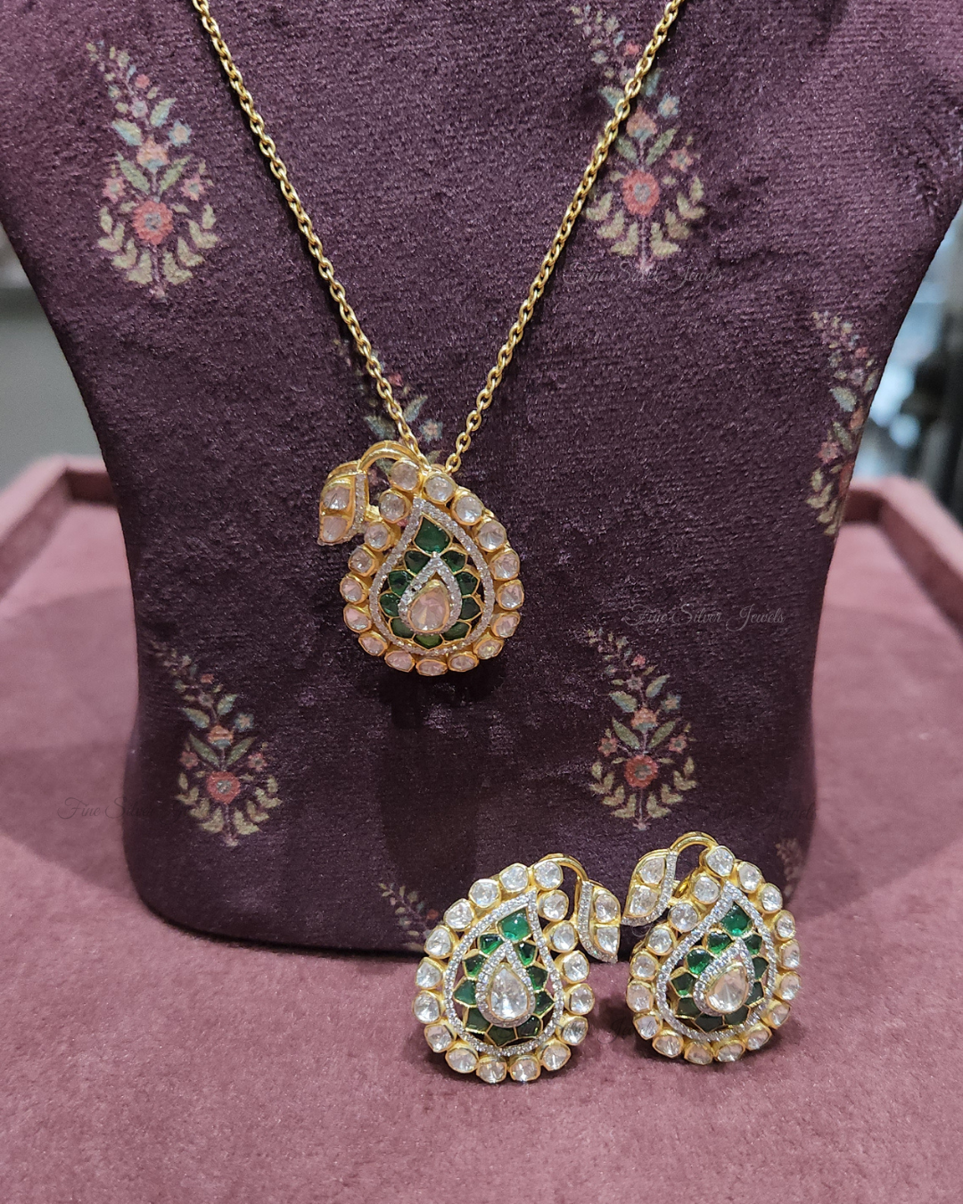 925 Silver Saisha Pendant Set