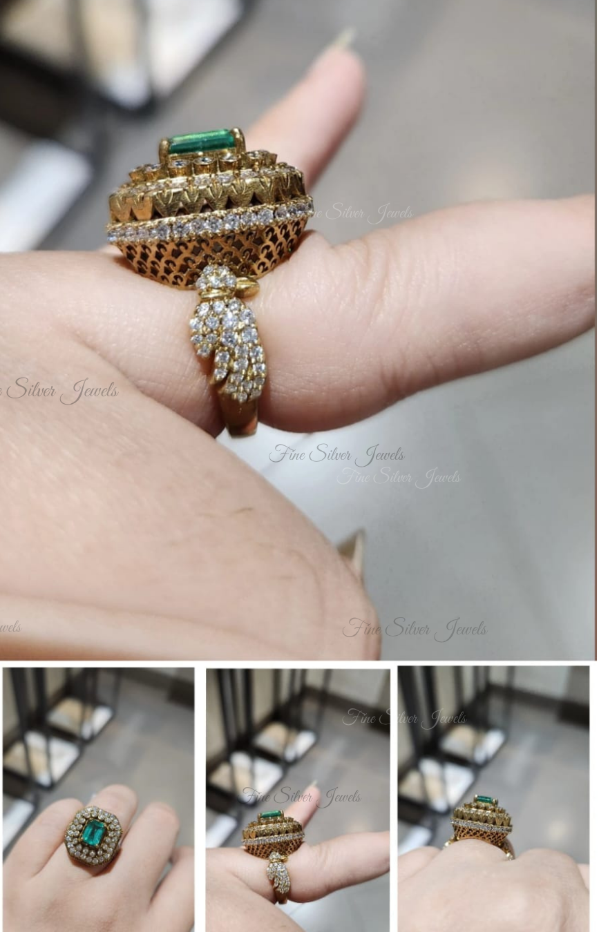 925 Silver Rovika Ring