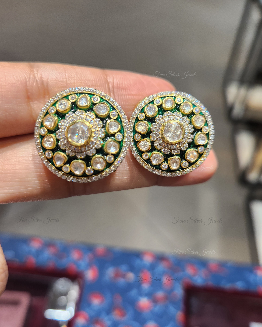 925 Silver Purvi Earring