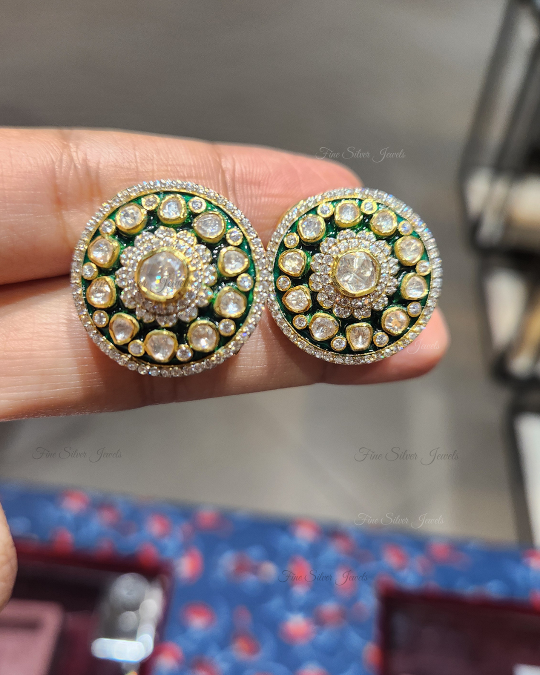 925 Silver Purvi Earring