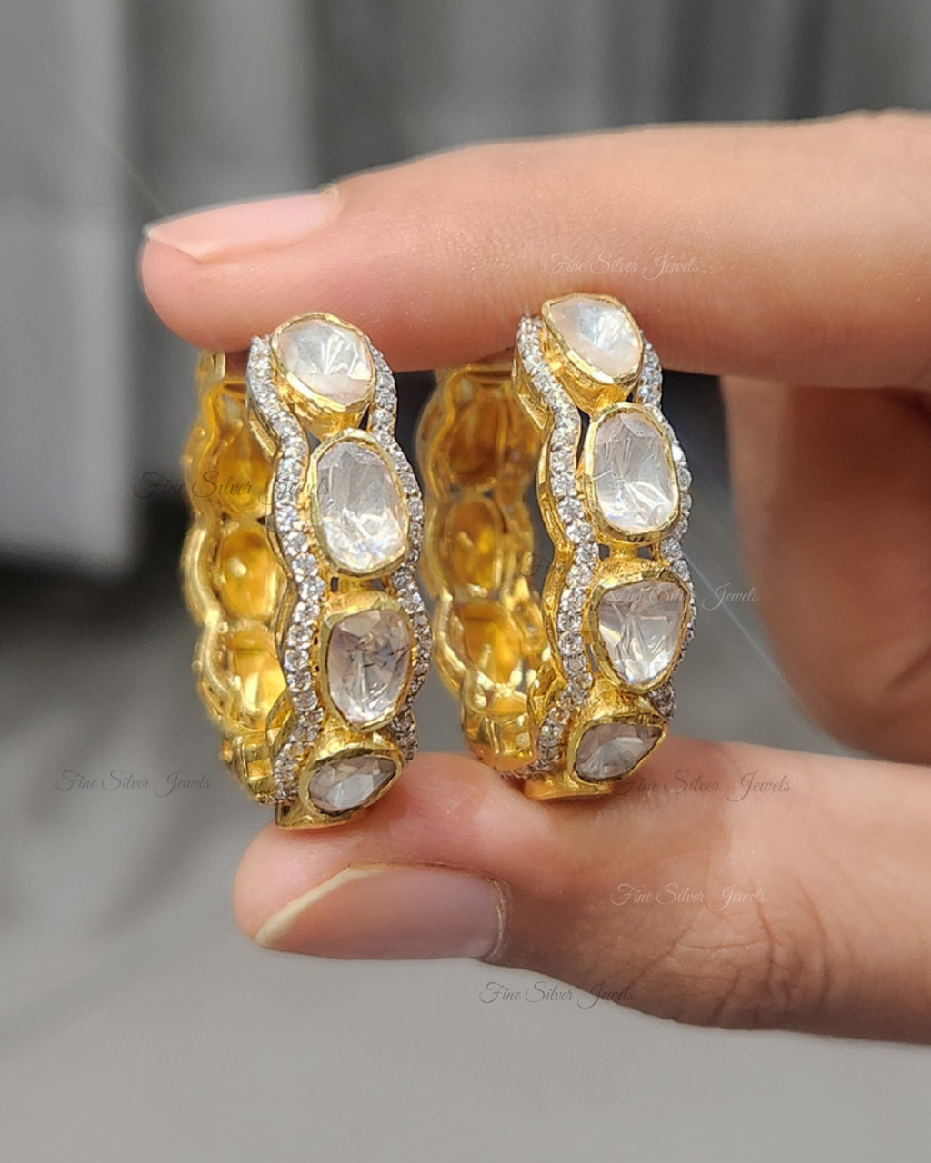 925 Silver Geet Bali Earring