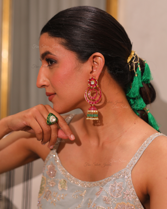 925 Silver Kishori Earring