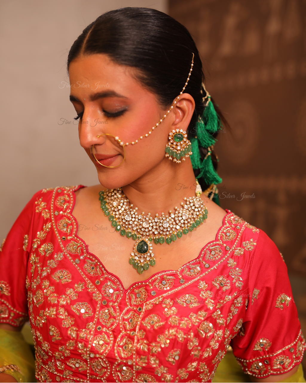 925 Silver Aarohi Necklace Set