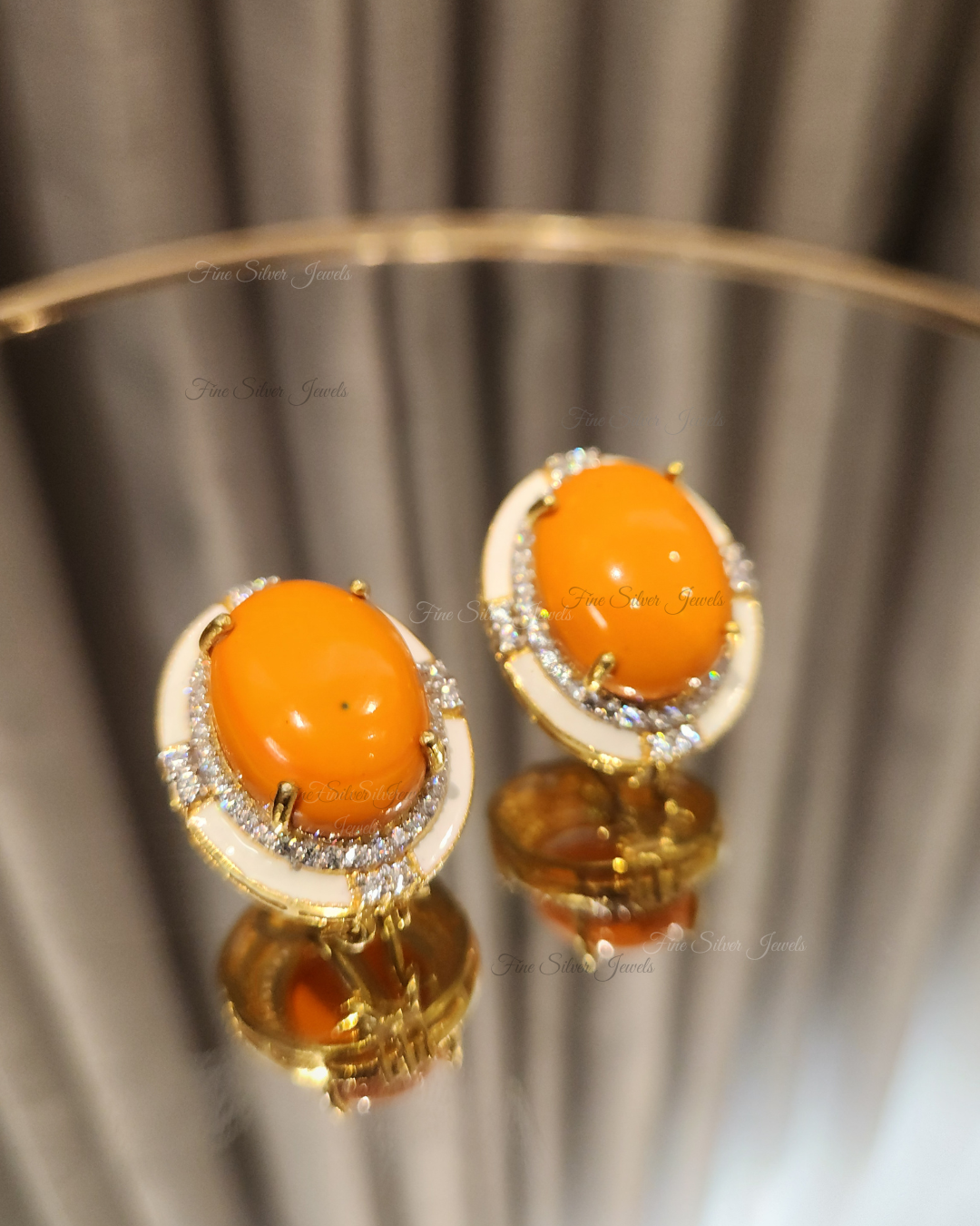 925 Silver Unnati Earring