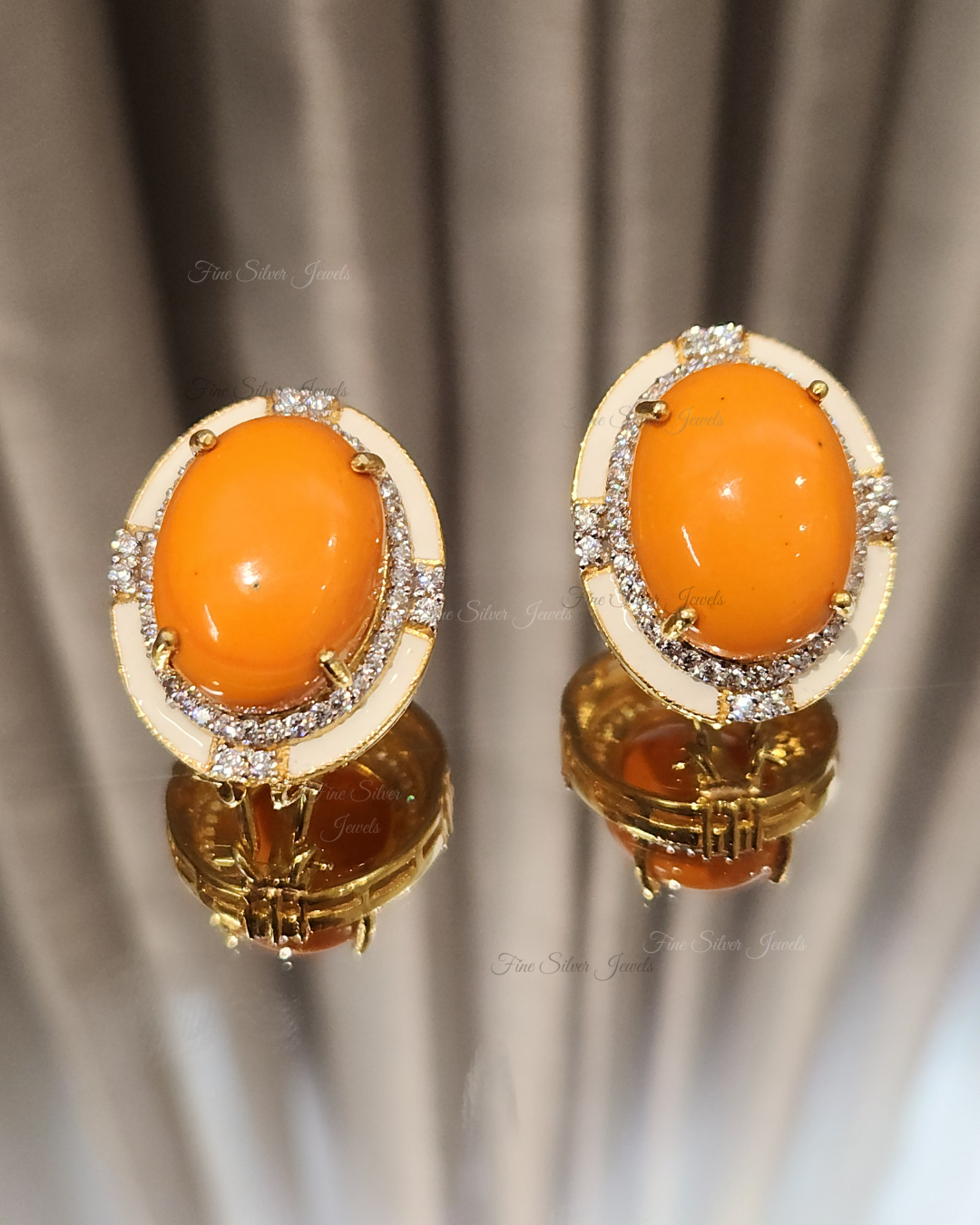 925 Silver Unnati Earring
