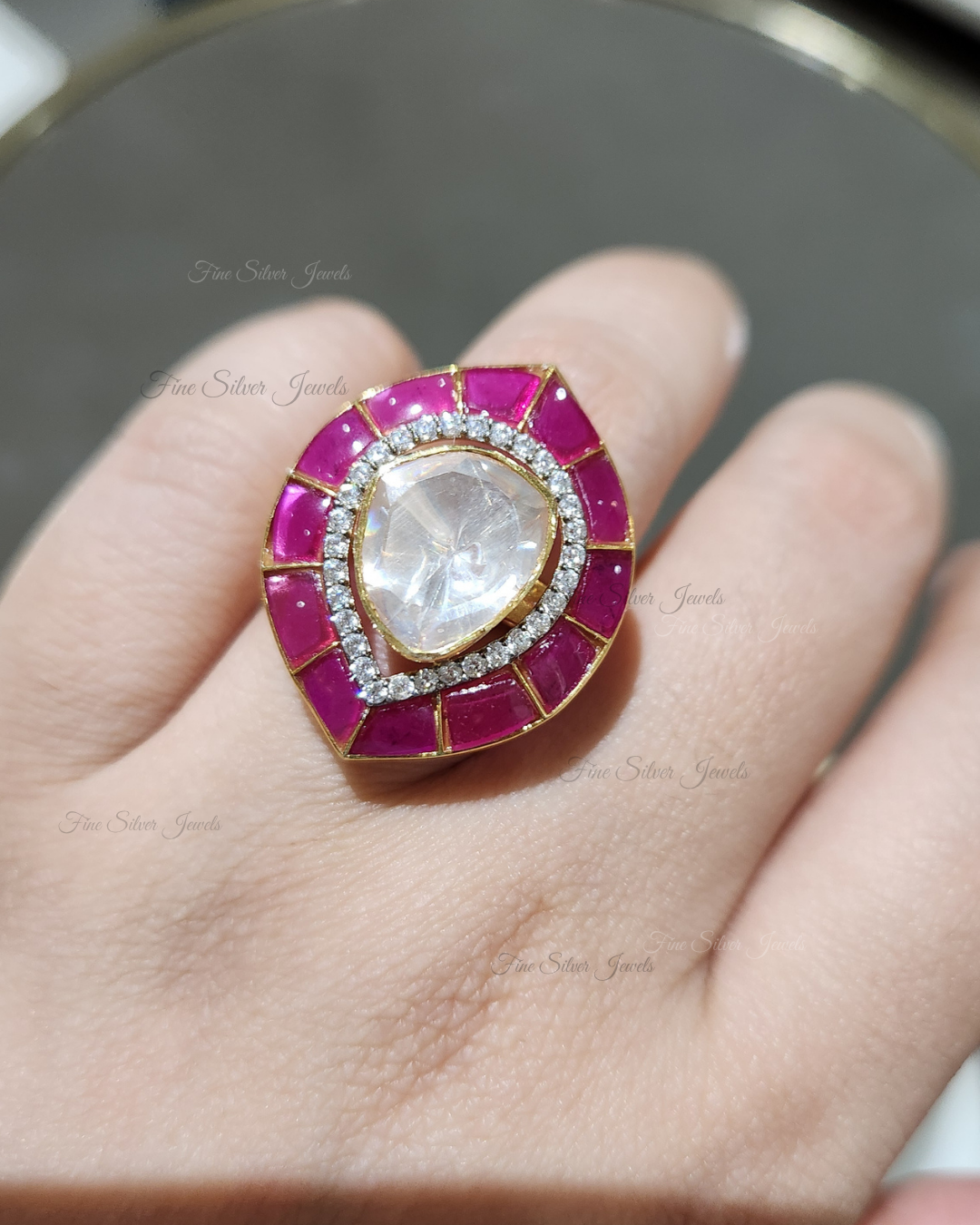 925 Silver Akhila Ring