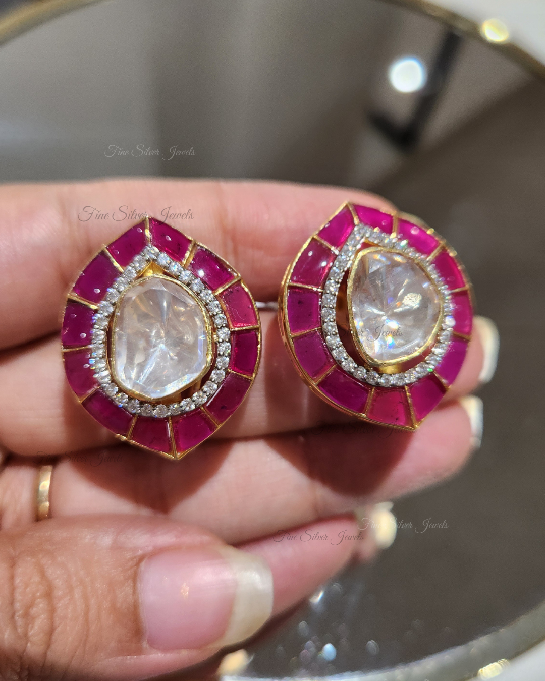 925 Silver Akhila Earrings