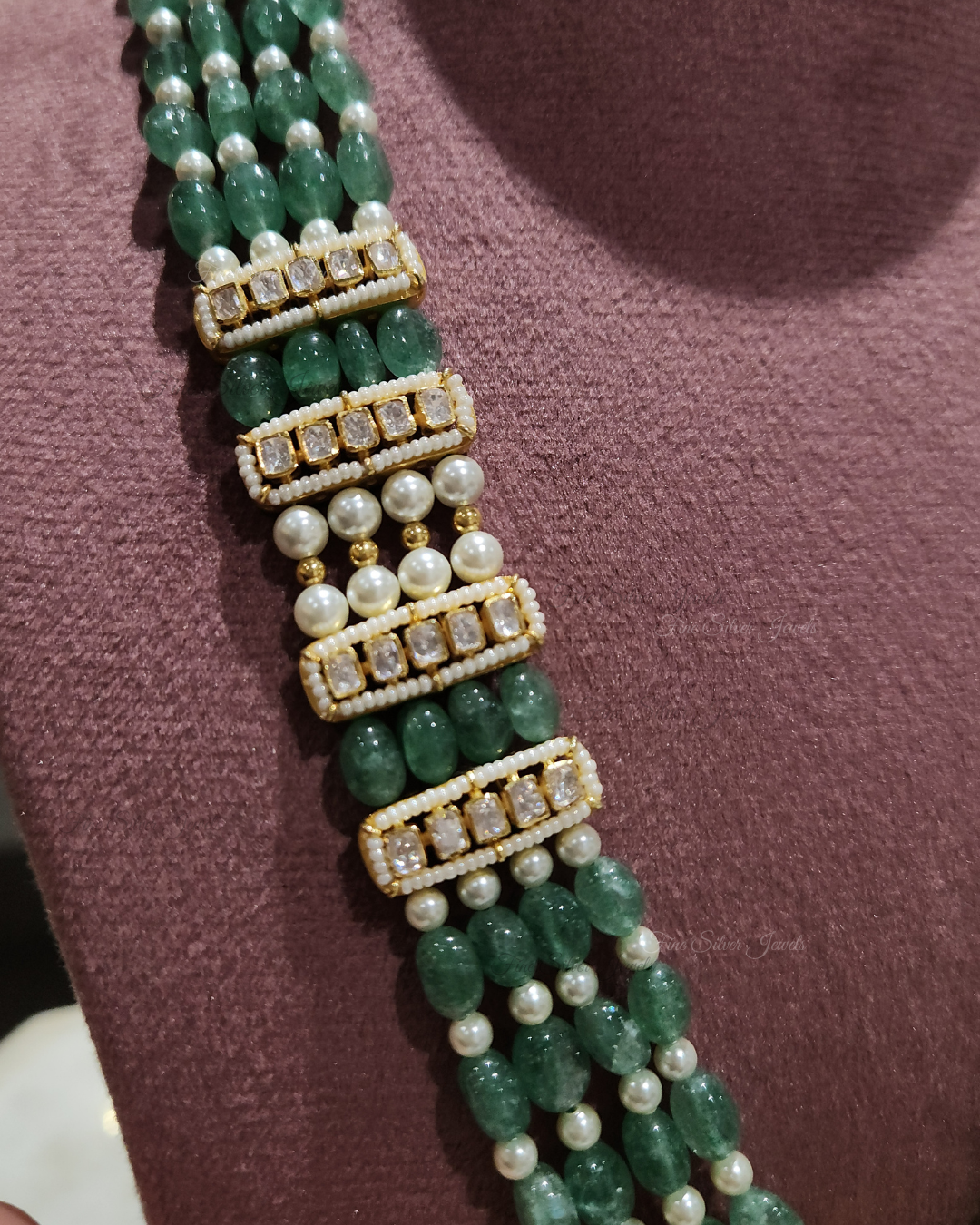 925 Silver Maurya Necklace