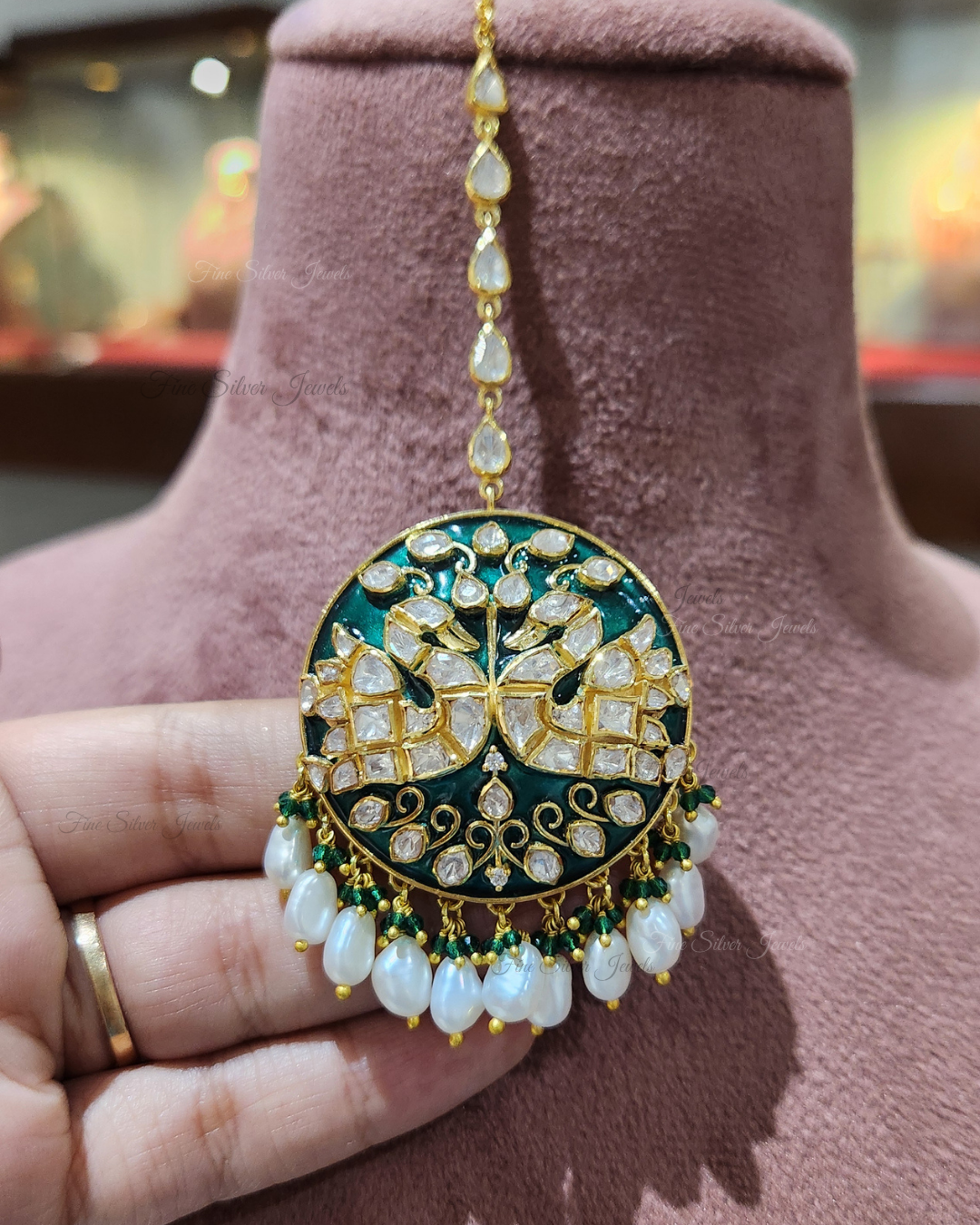 925 Silver Aashvika Mangtikka