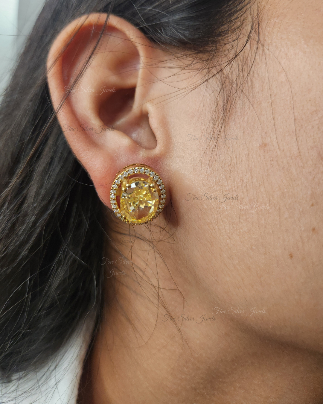 925 Silver Ekta Earring