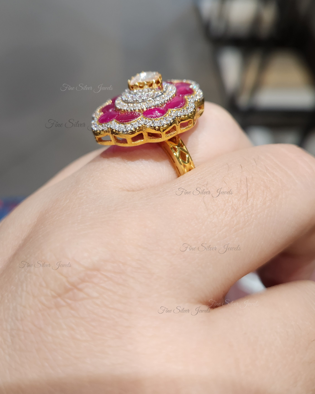 925 Silver Mia Ring