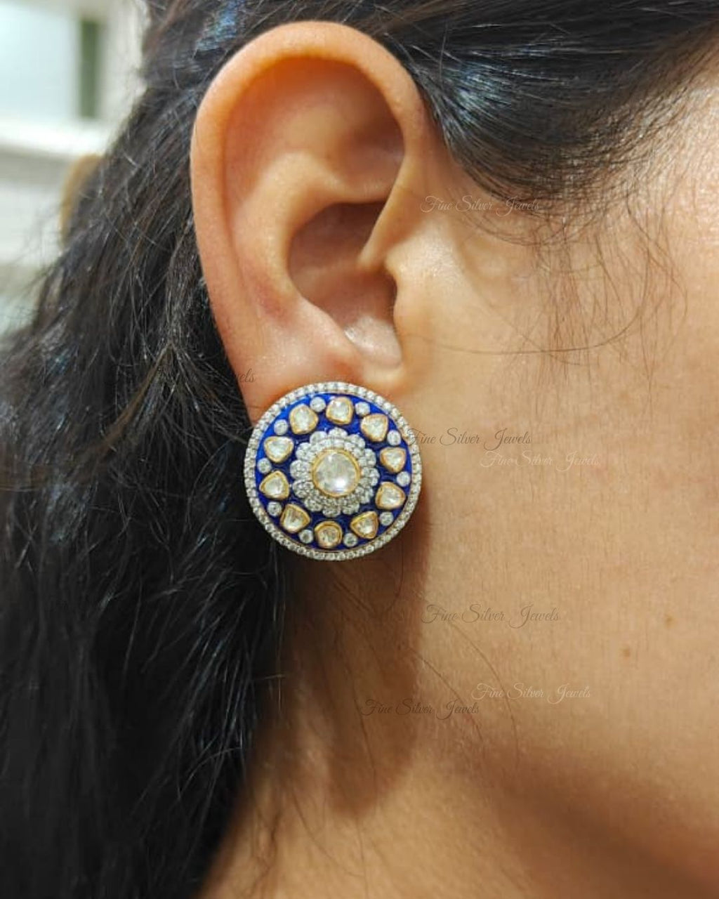 925 Silver Purvi Earring