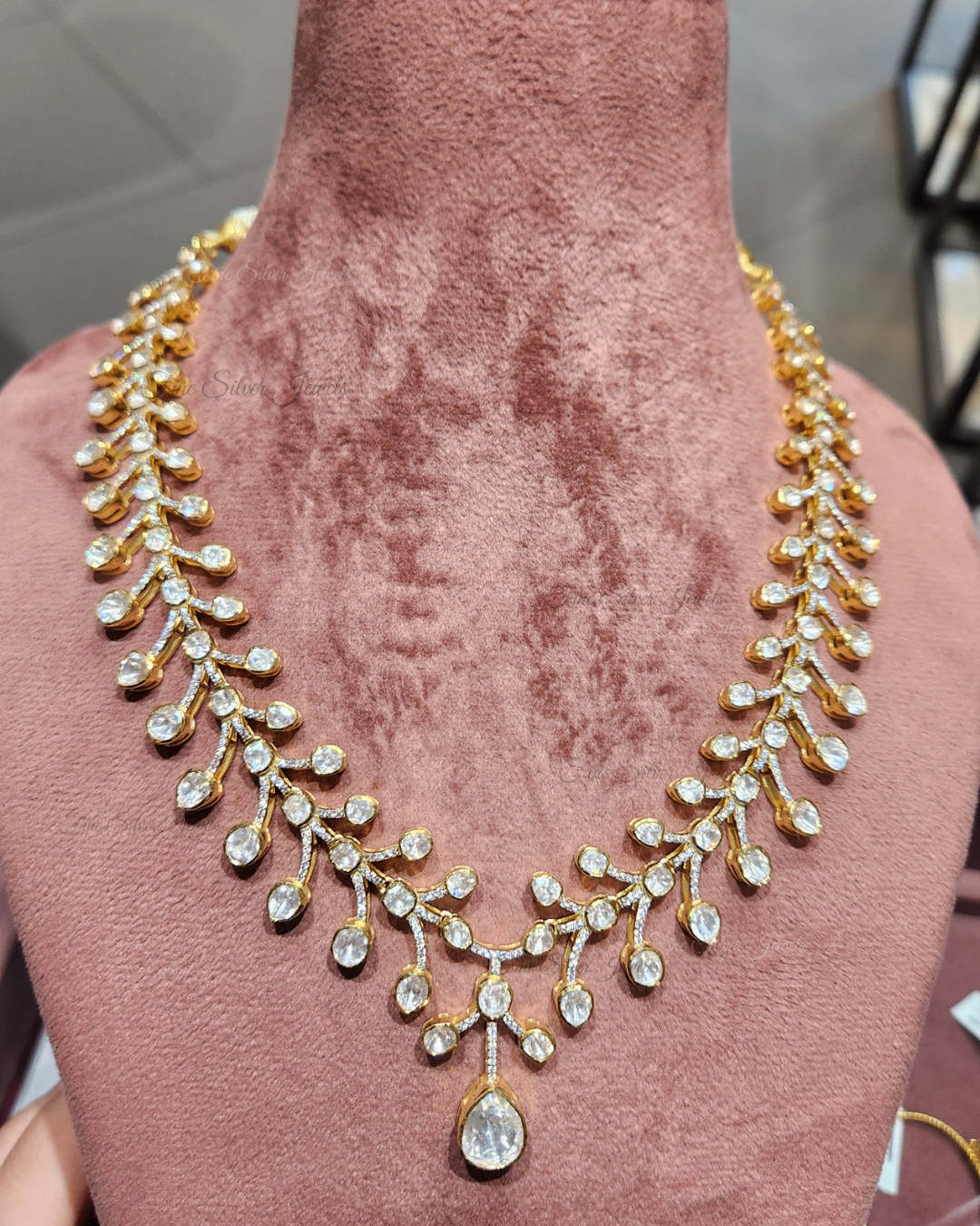 925 Silver Devanshi Necklace Set