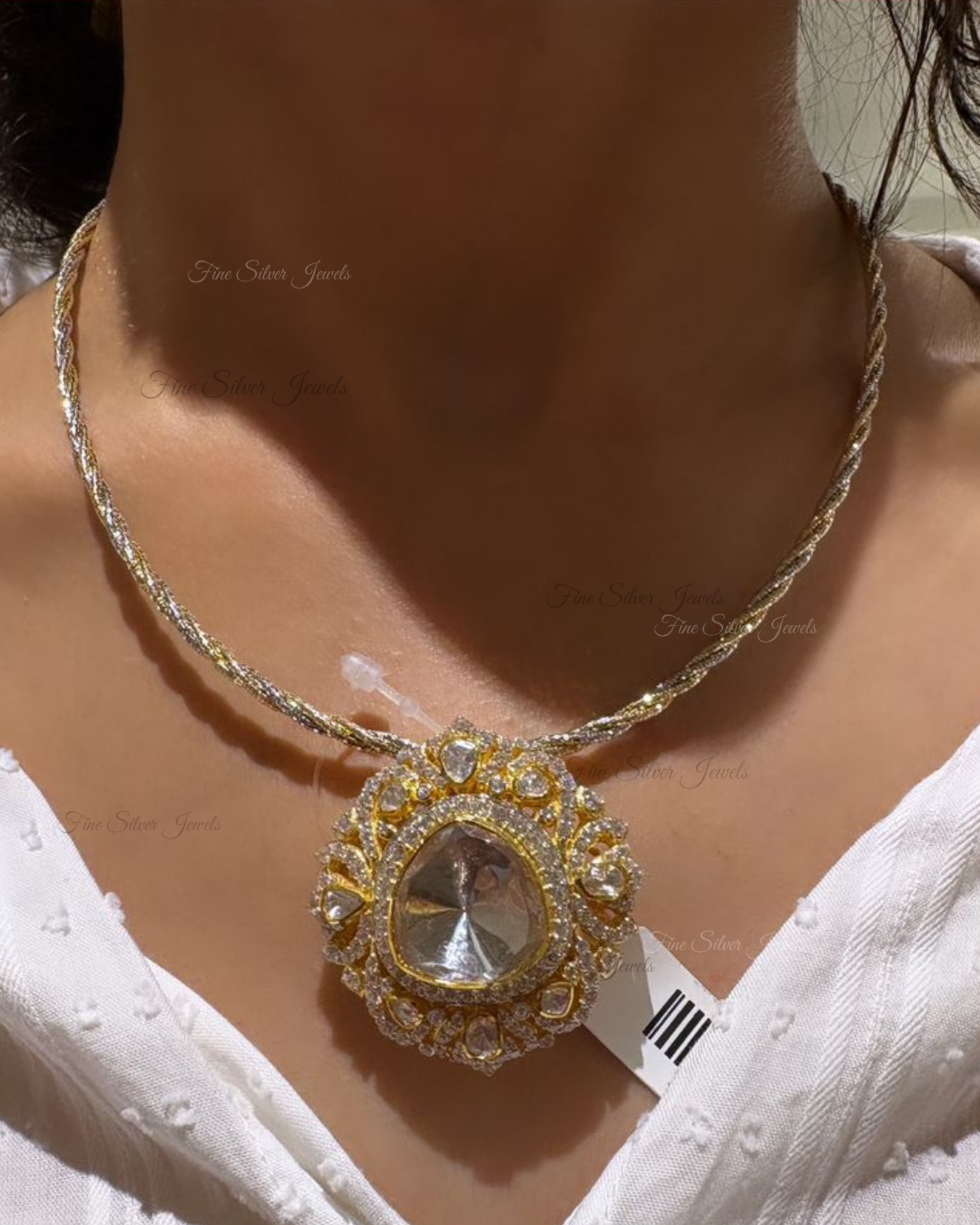 925 Silver Swaraj Pendant