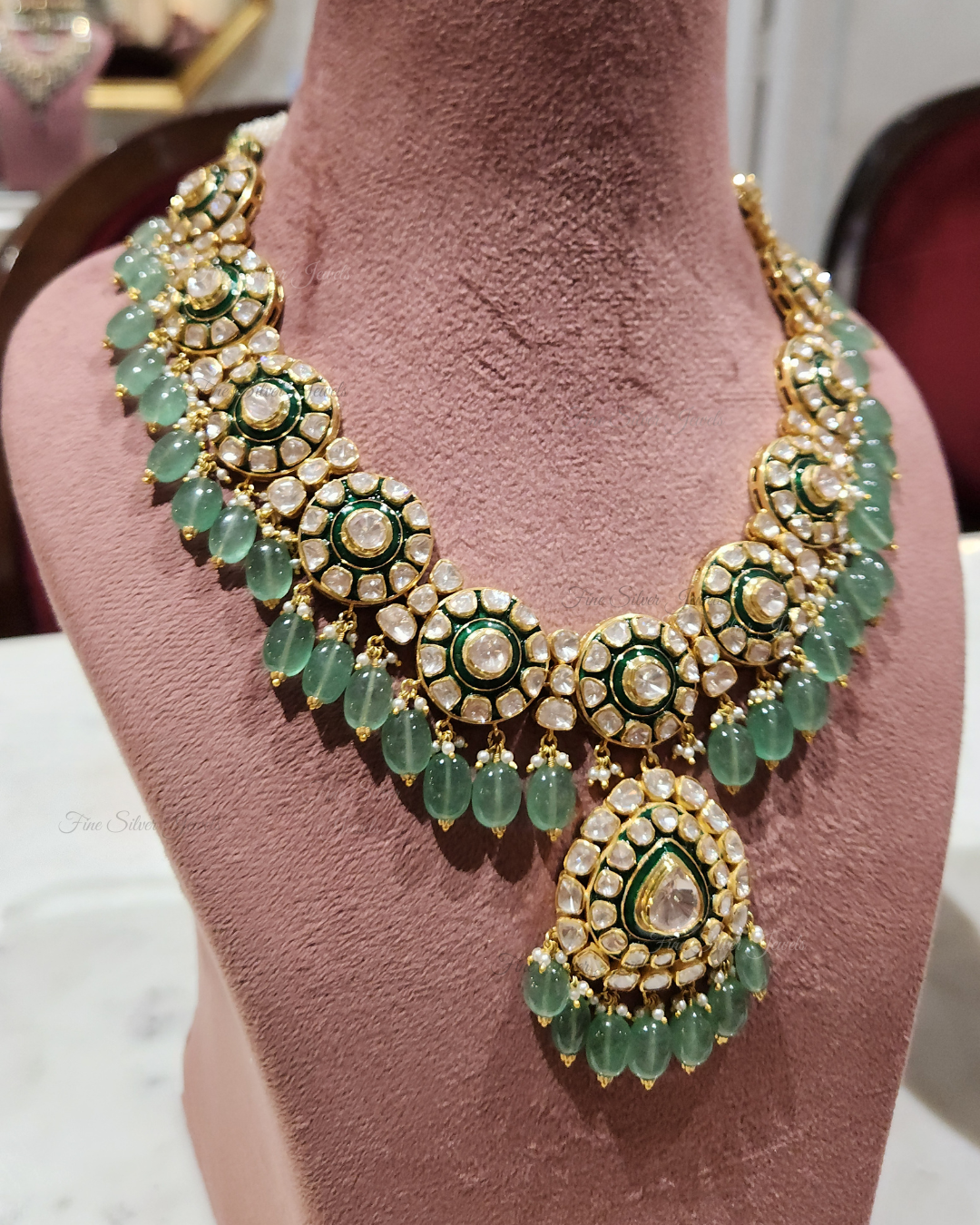 925 Silver Ishani Long Necklace