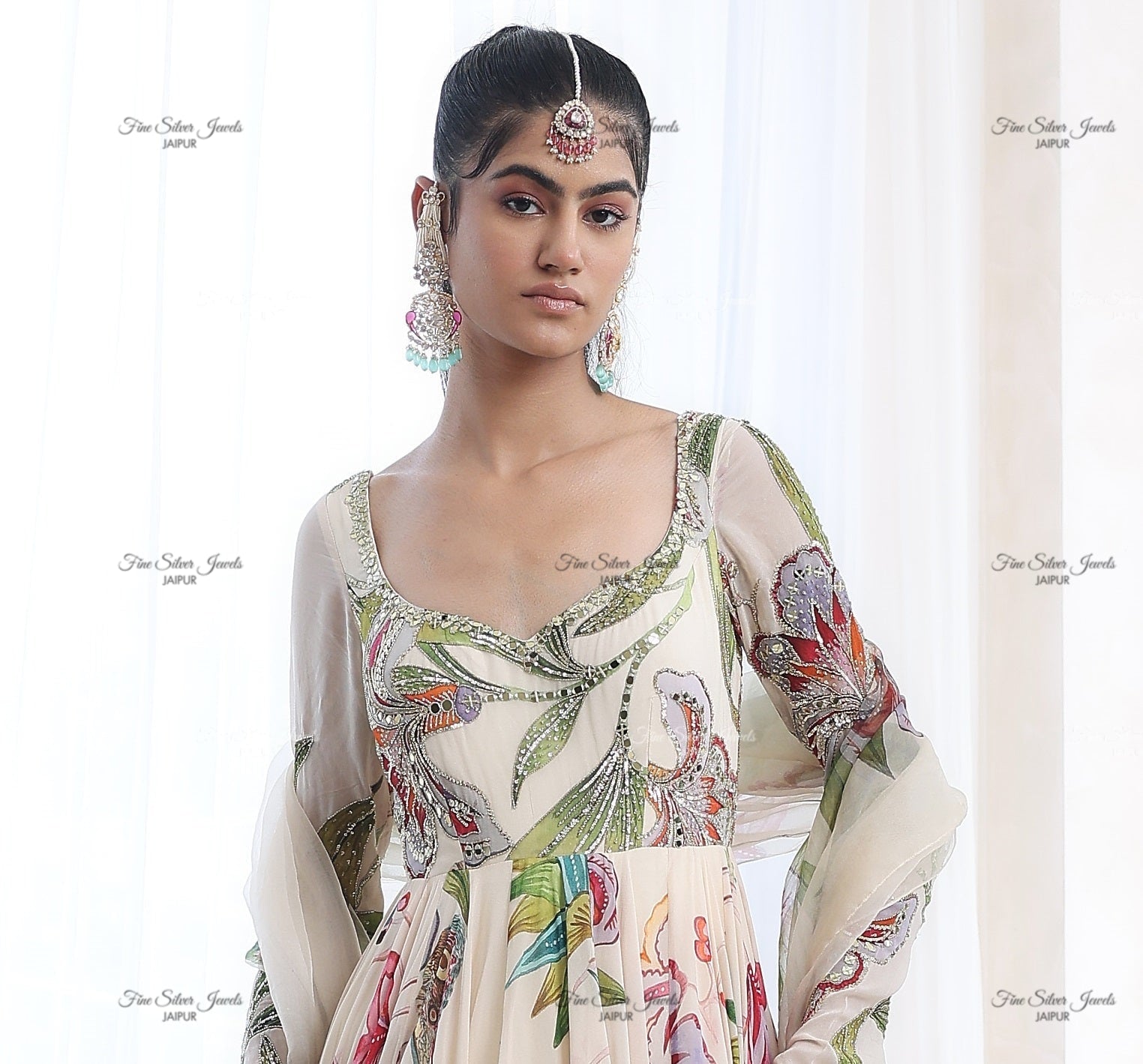 925 silver Mehr Mangtikka