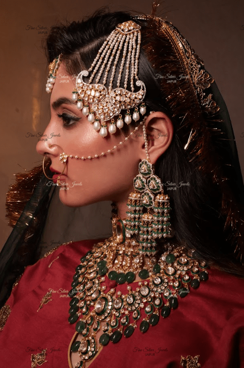 925 Ethnic Silver Jodha Passa