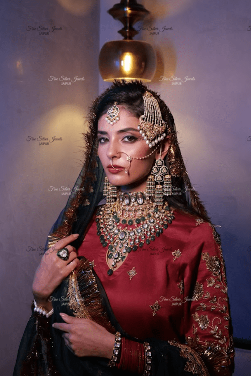 925 Ethnic Silver Jodha Passa