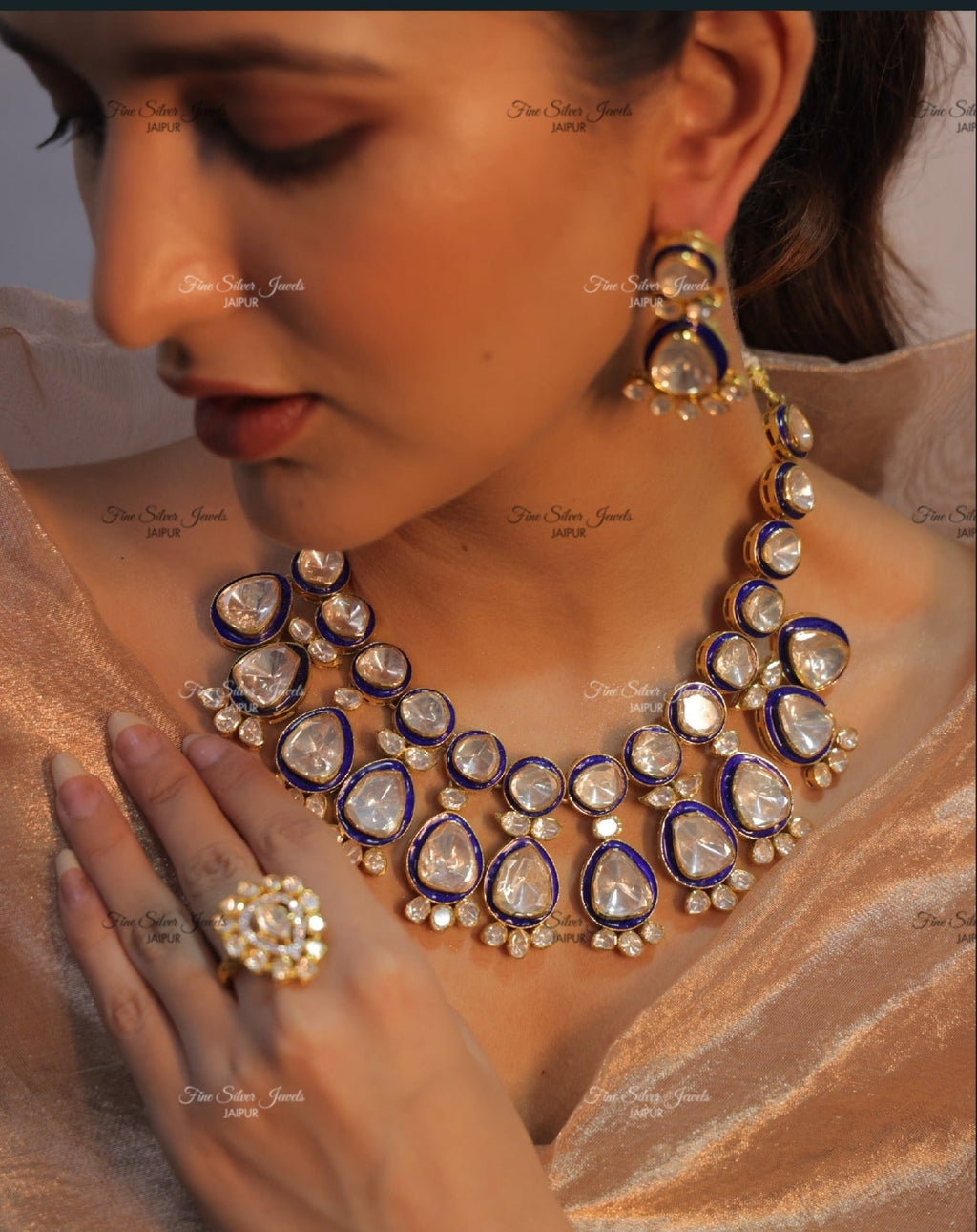 925 Silver RIWAAJ NECKLACE SET finesilverjewels