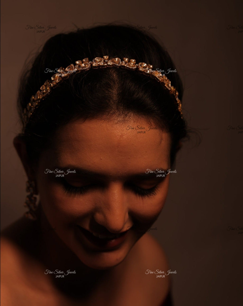 92.5 Silver Polki Mathapati finesilverjewels