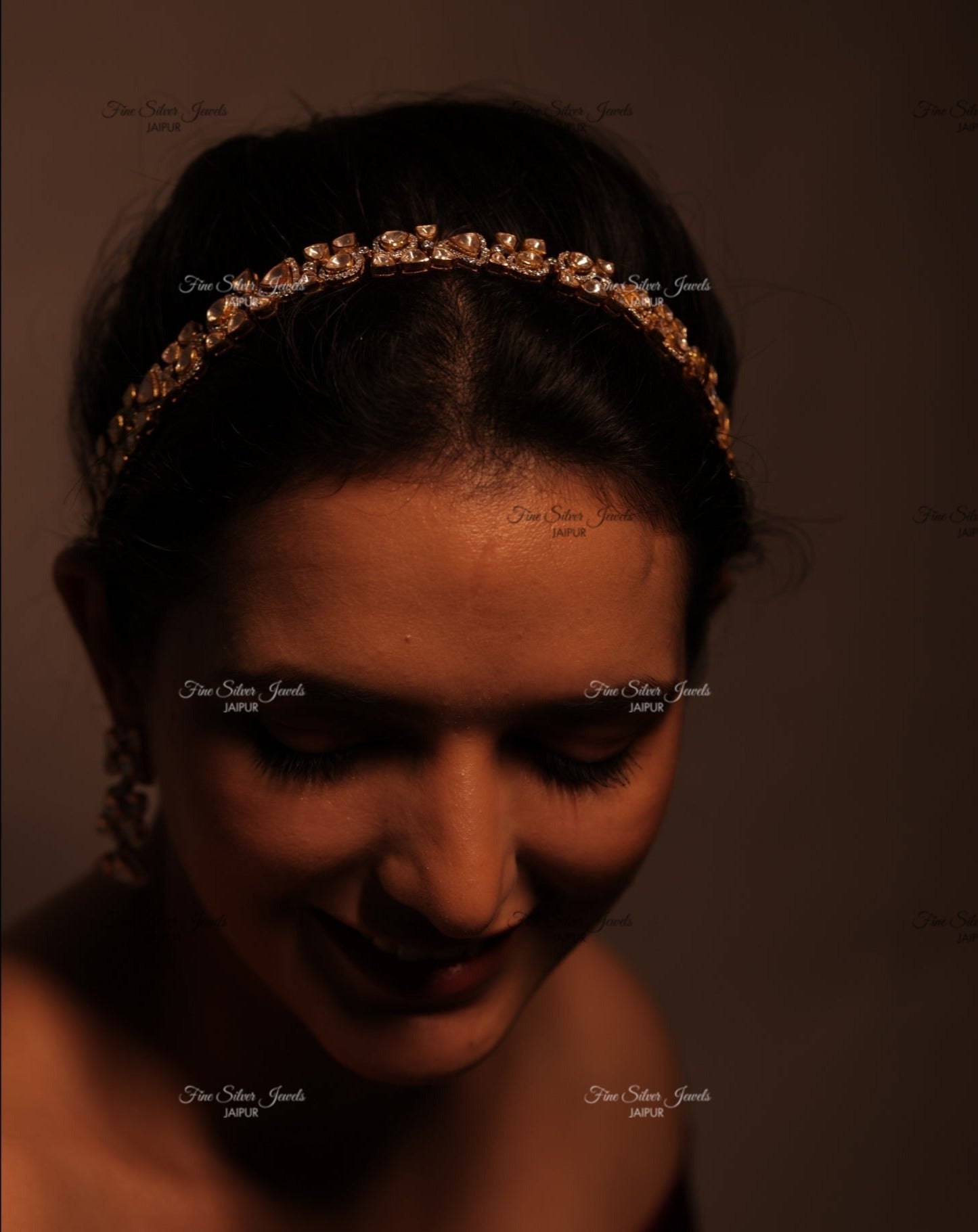 92.5 Silver Polki Mathapati finesilverjewels