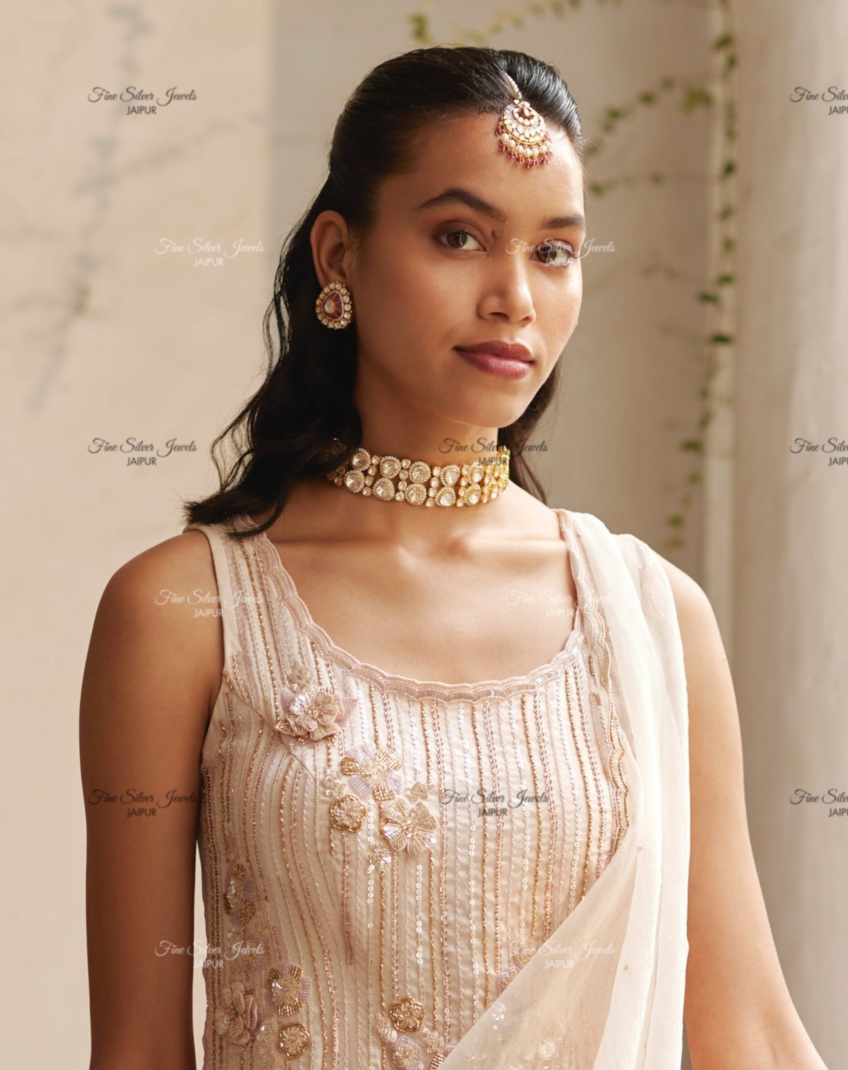 925 SILVER DEVANGANA NECKLACE SET