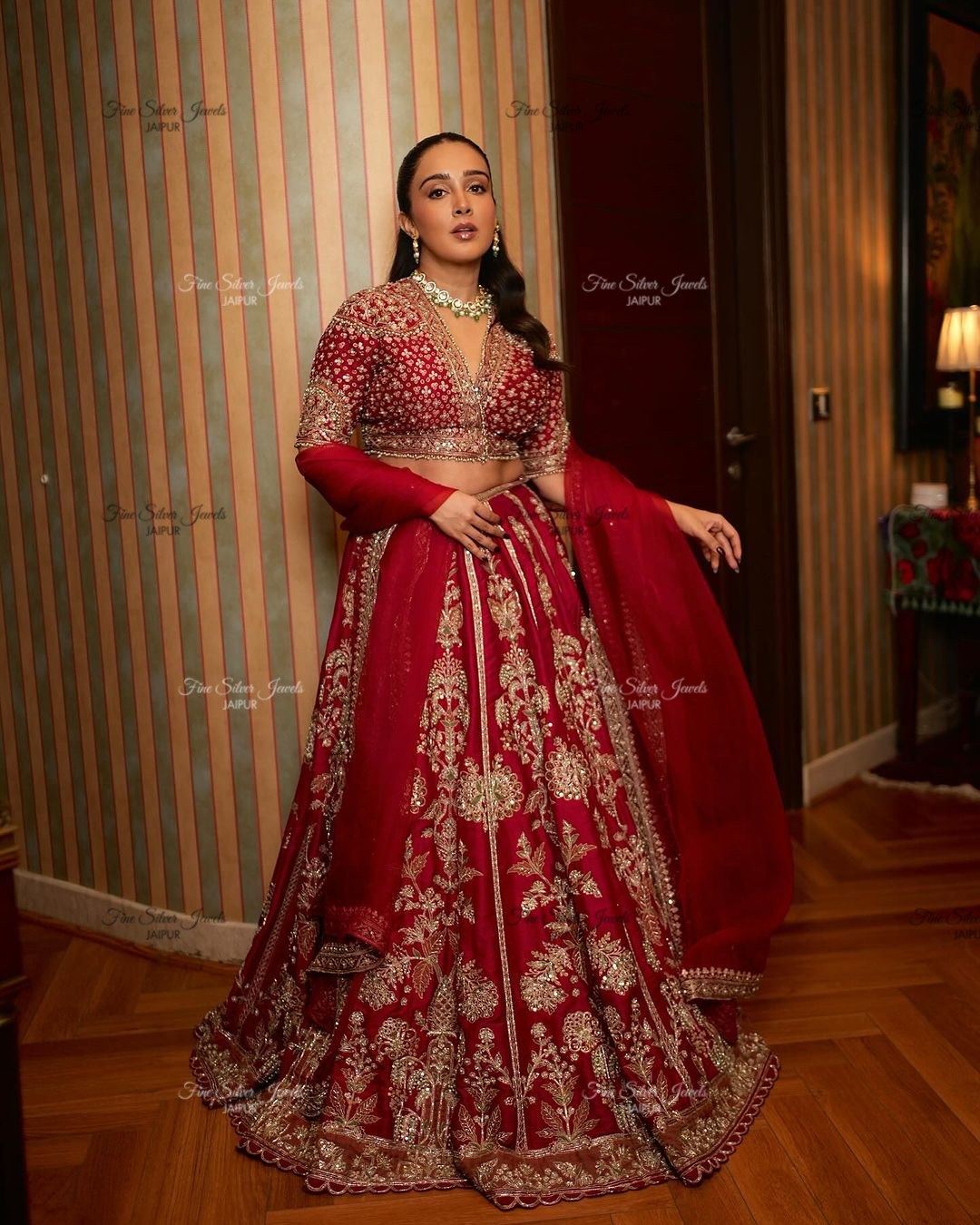 925 Silver Indrani Necklace Set