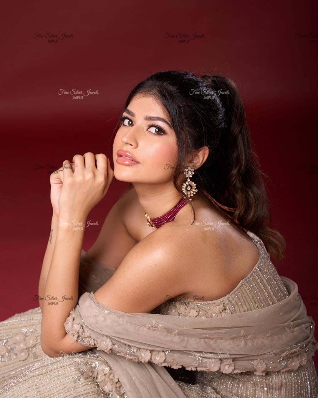 925 Silver RAAGA CHOKER NECKLACE