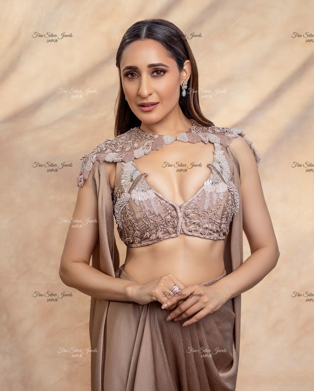 925 Stylish Silver Sparkle Harder Ring