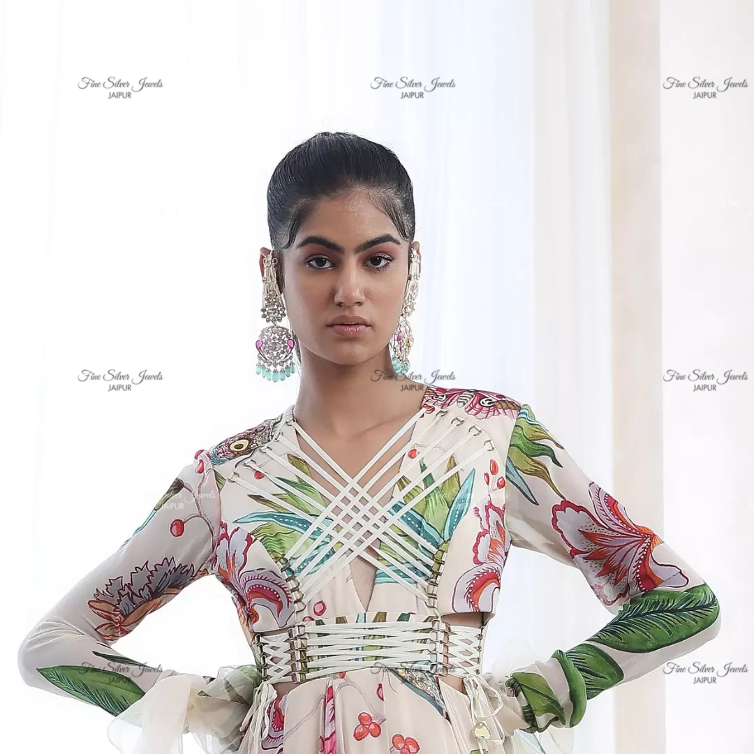 PADMAKSHYA POLKI EARRING