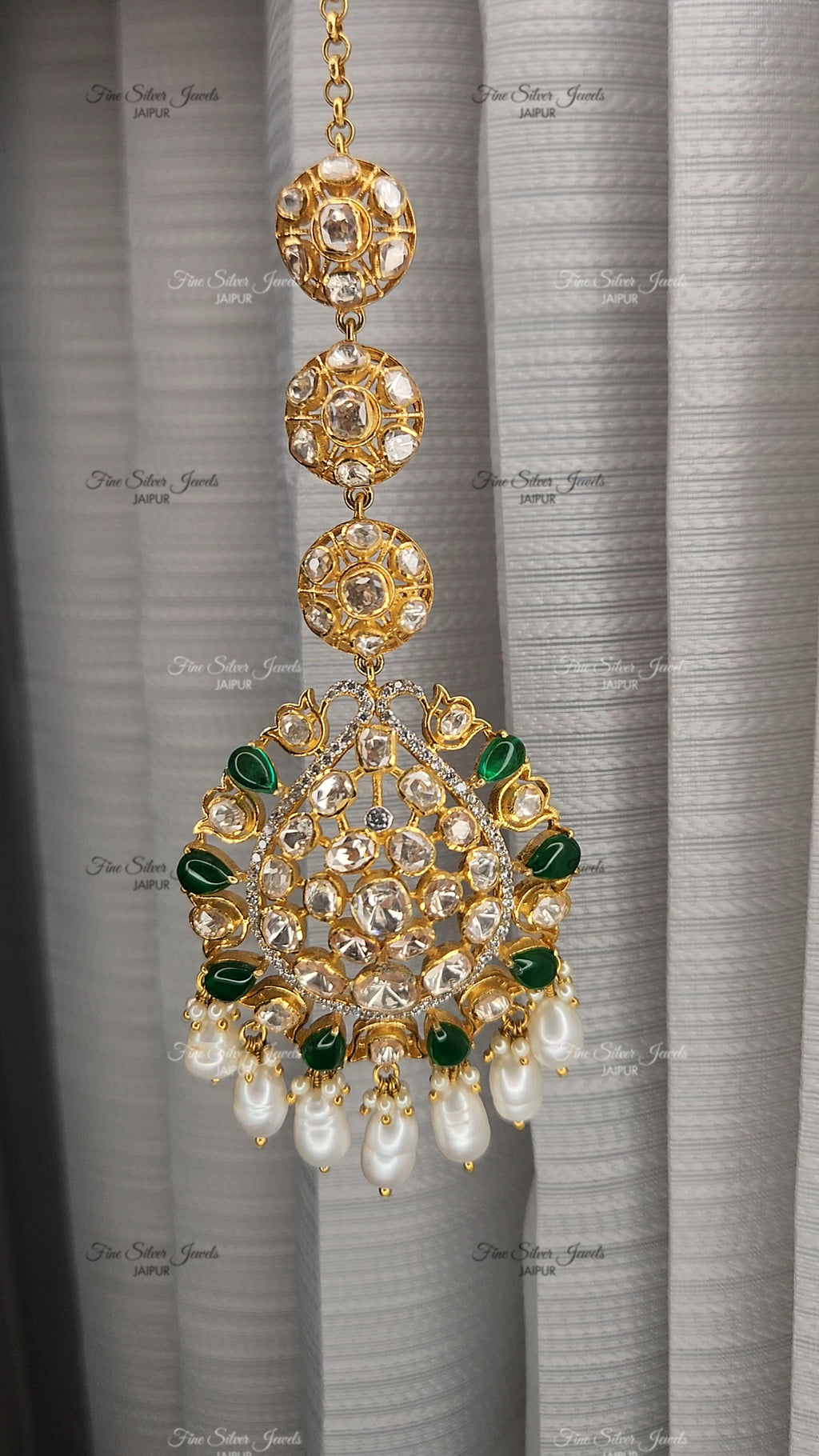 925 Silver Enigma Mangtikka