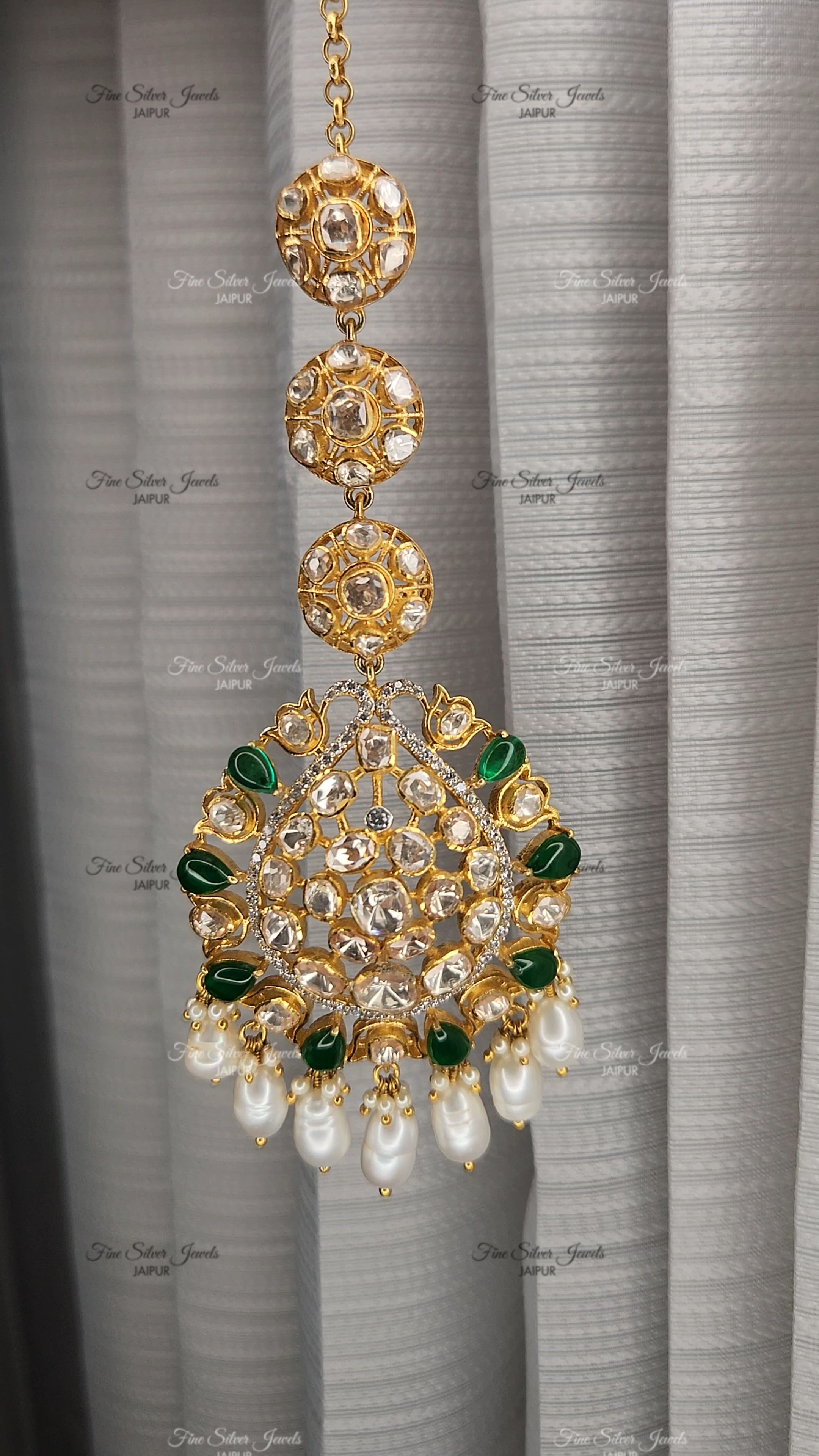 925 Silver Enigma Mangtikka