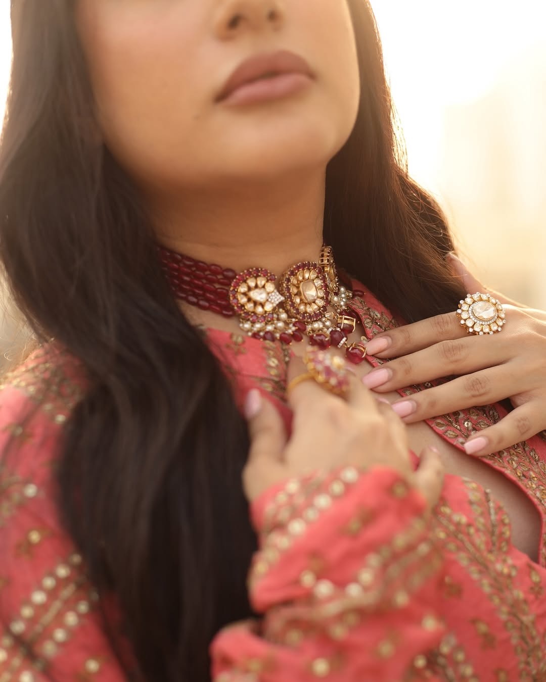 VIZION POLKI SIGNATURE RING