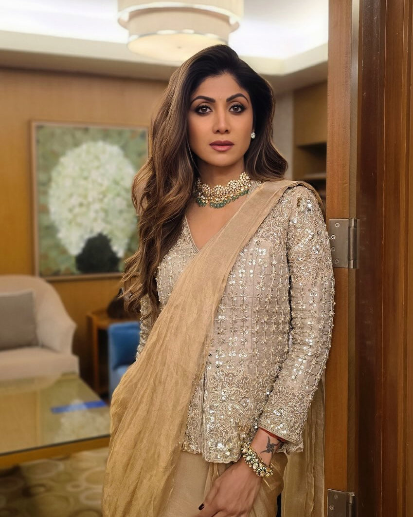 925 Silver Riddha Choker Necklace Set